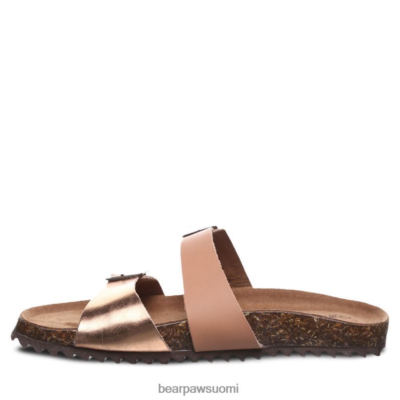 BEARPAW Julieta ii naiset matkatavarat/ruusukulta sandaalit H880X0370