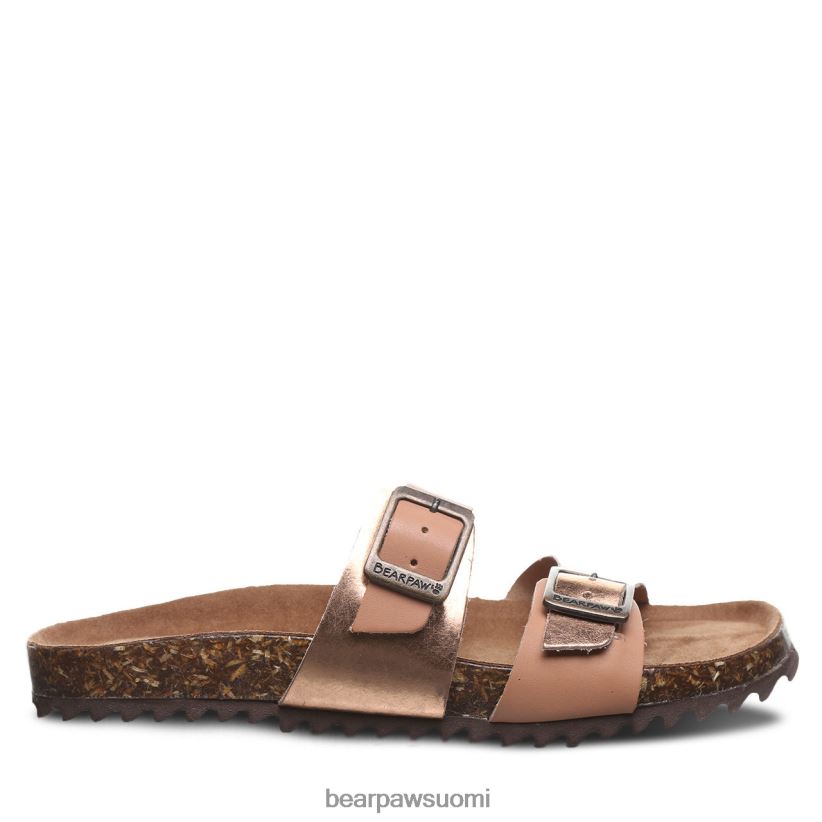 BEARPAW Julieta ii naiset matkatavarat/ruusukulta sandaalit H880X0370