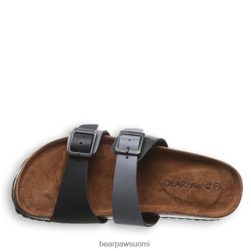 BEARPAW Julieta ii naiset musta/harmaa sandaalit H880X0372