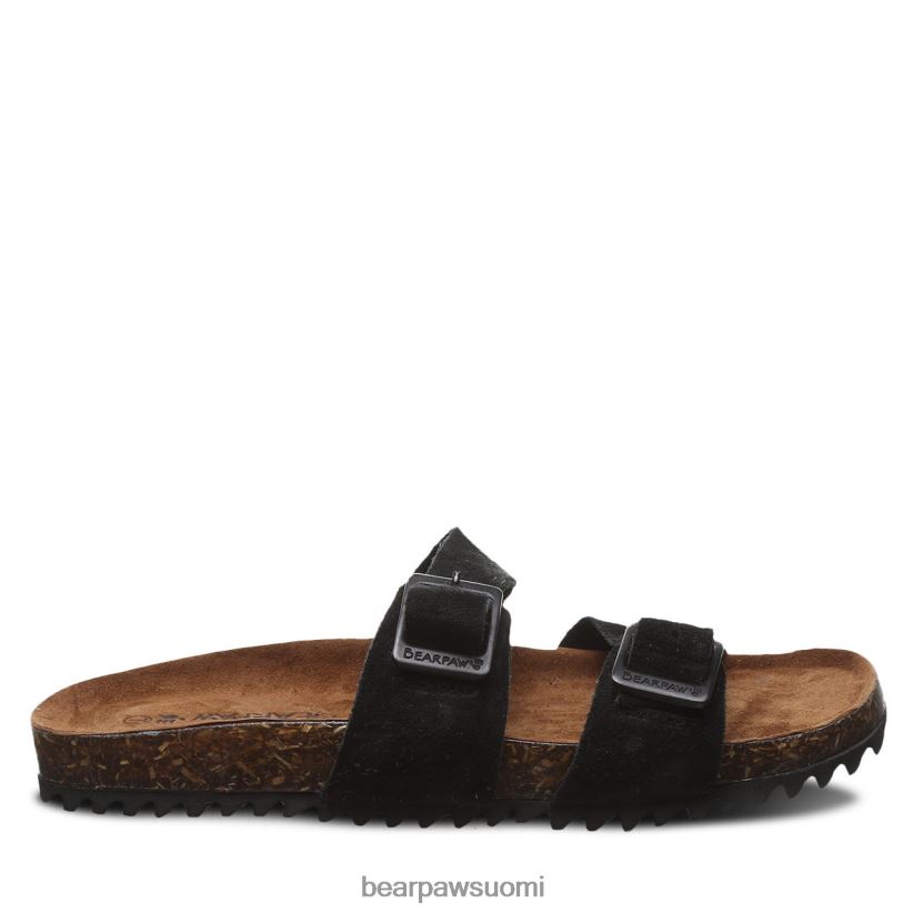 BEARPAW Julieta ii naiset musta sandaalit H880X0356