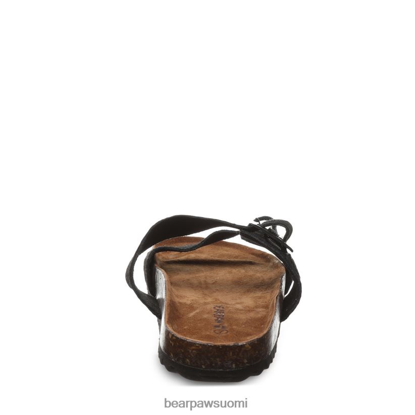 BEARPAW Julieta ii naiset musta sandaalit H880X0356
