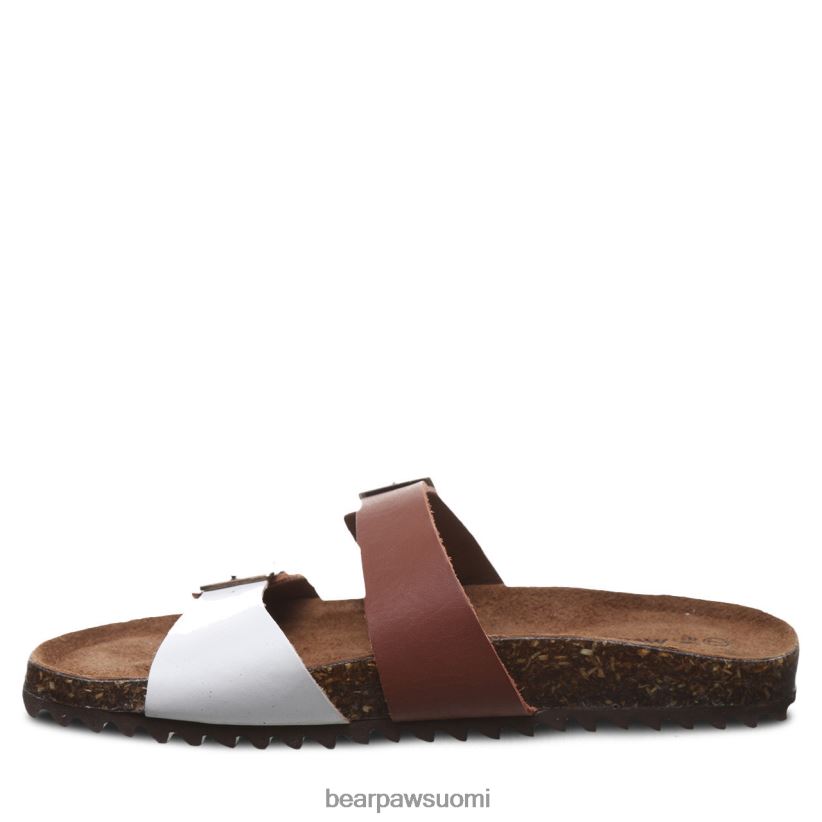 BEARPAW Julieta ii naiset satula/valkoinen sandaalit H880X0371
