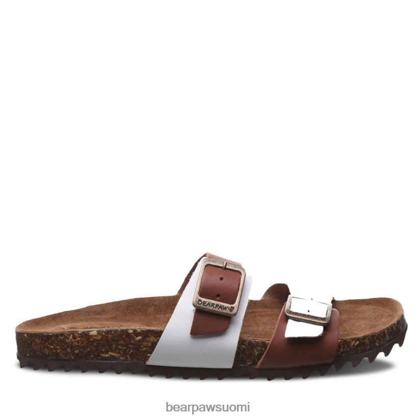 BEARPAW Julieta ii naiset satula/valkoinen sandaalit H880X0371