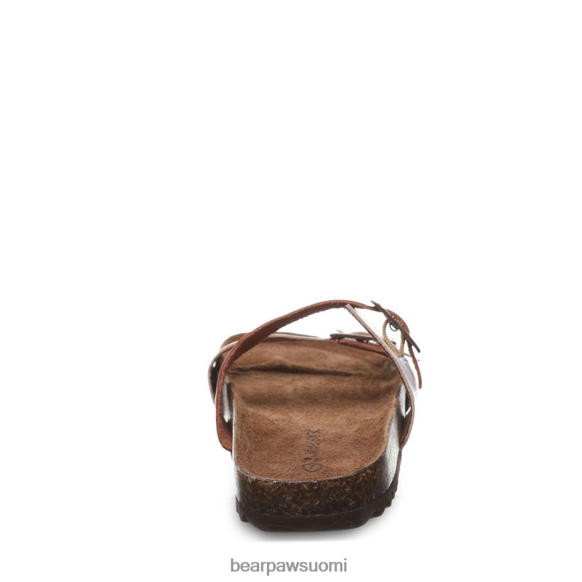 BEARPAW Julieta ii naiset satula/valkoinen sandaalit H880X0371