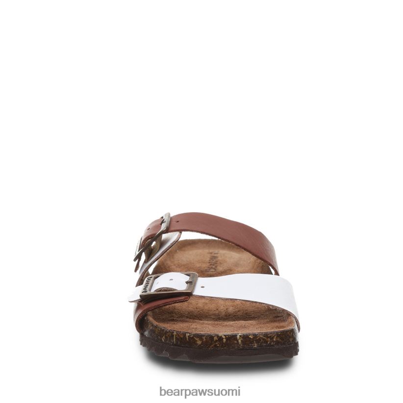 BEARPAW Julieta ii naiset satula/valkoinen sandaalit H880X0371