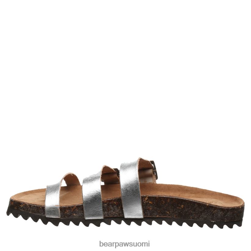 BEARPAW Mercedes naiset hopea sandaalit H880X0453
