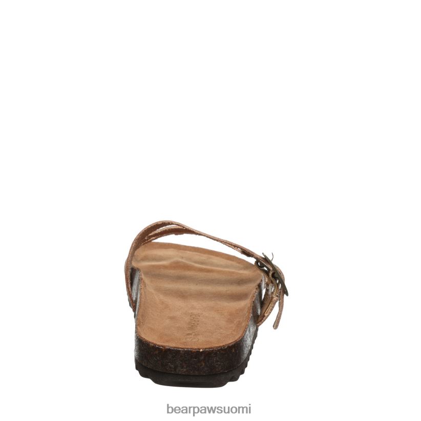 BEARPAW Mercedes naiset hopea sandaalit H880X0453