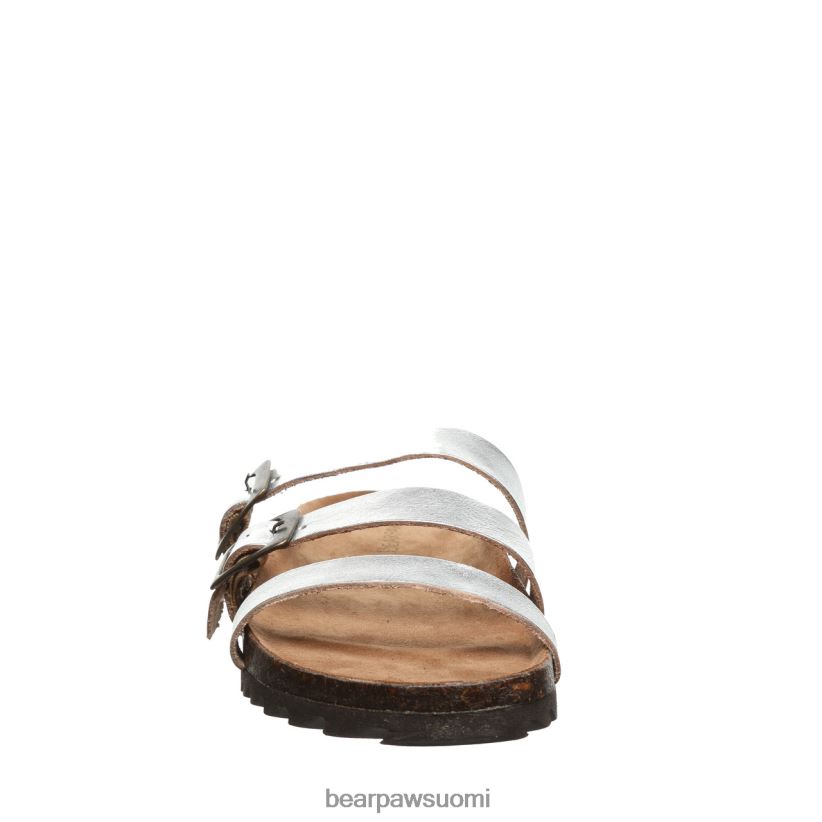 BEARPAW Mercedes naiset hopea sandaalit H880X0453