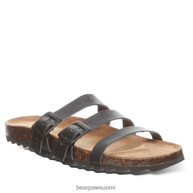 BEARPAW Mercedes naiset musta sandaalit H880X0454
