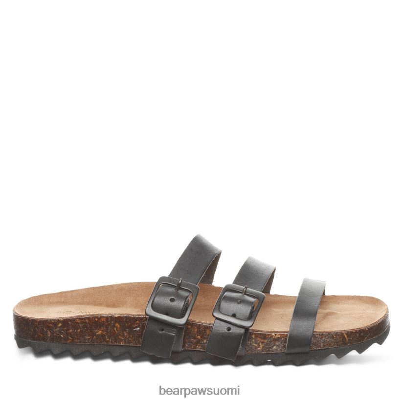 BEARPAW Mercedes naiset musta sandaalit H880X0454