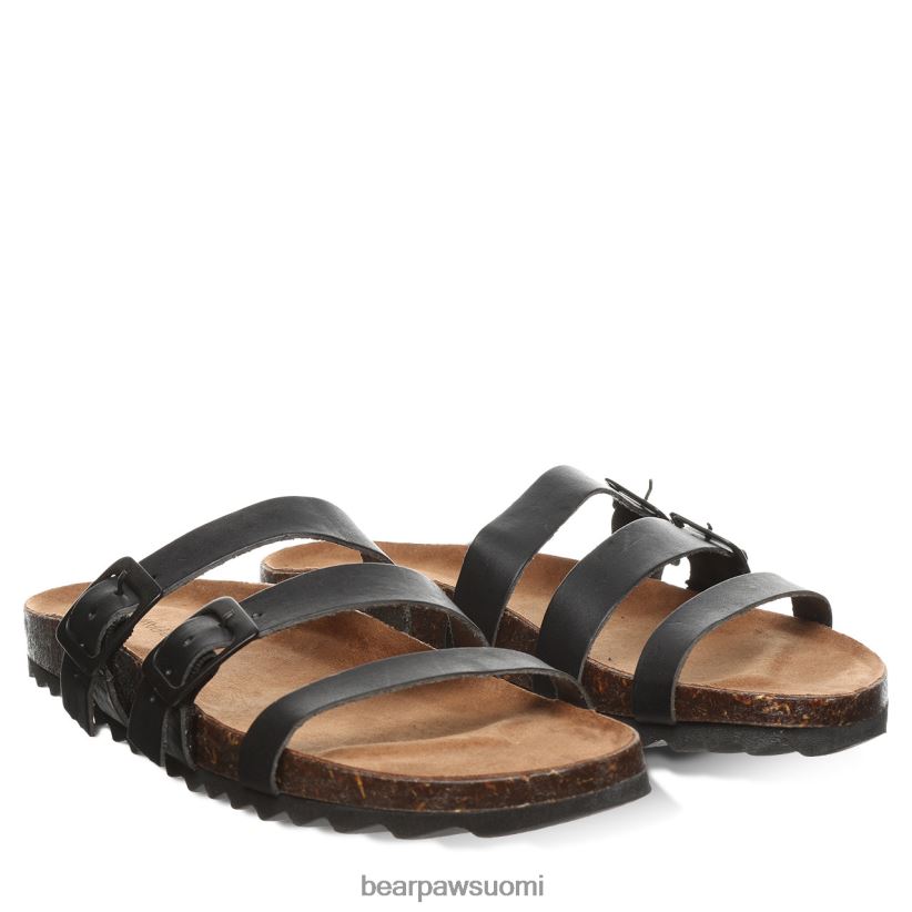 BEARPAW Mercedes naiset musta sandaalit H880X0454