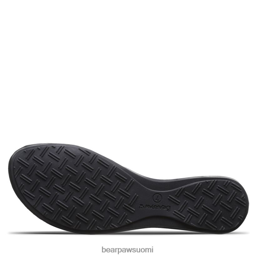BEARPAW akaatti naiset musta sandaalit H880X0379