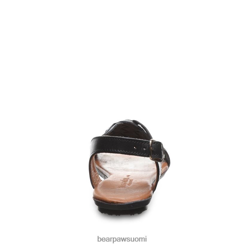 BEARPAW akaatti naiset musta sandaalit H880X0379
