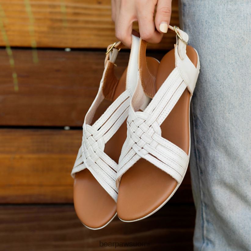 BEARPAW akaatti naiset valkoinen sandaalit H880X0380
