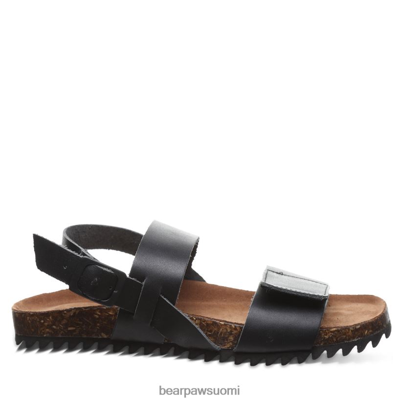 BEARPAW alma ii naiset musta sandaalit H880X0375