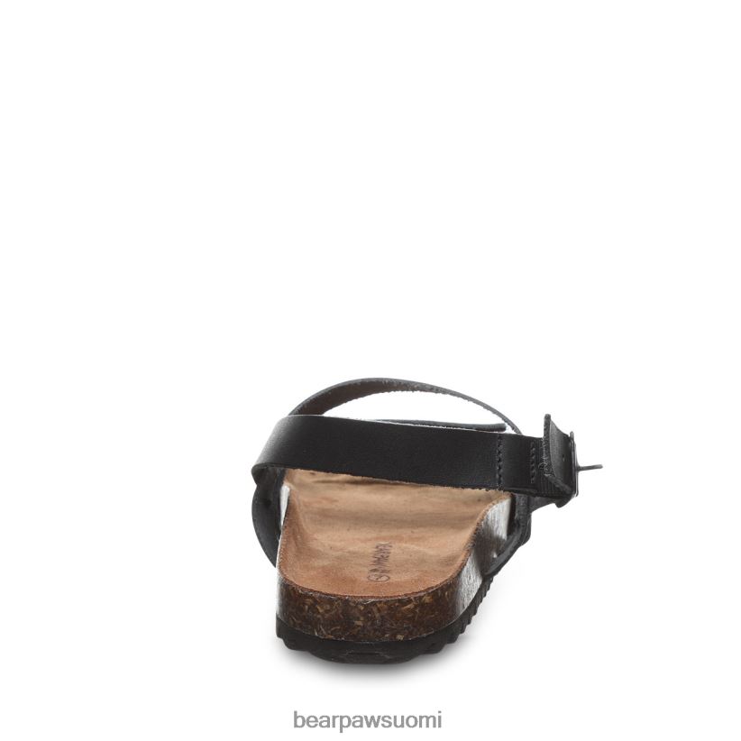 BEARPAW alma ii naiset musta sandaalit H880X0375