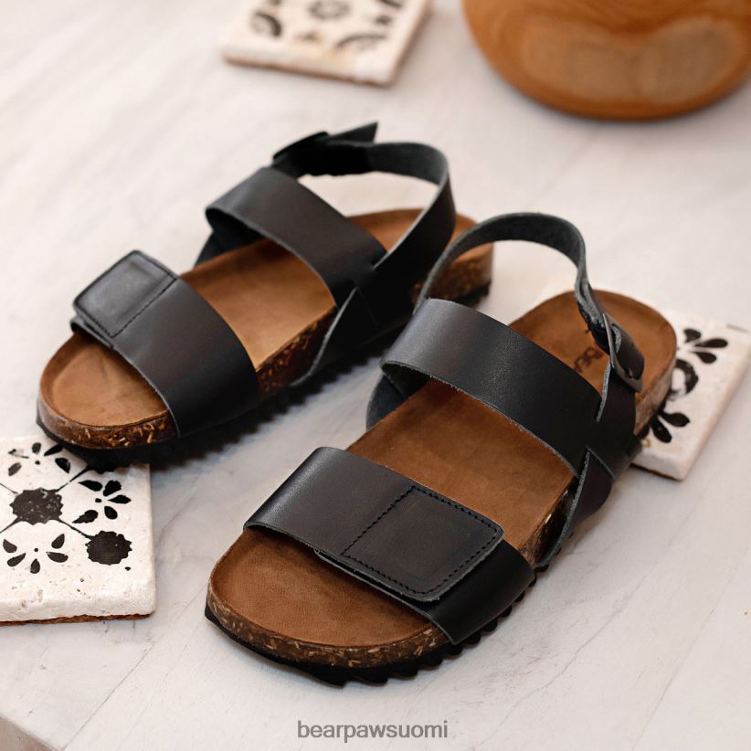 BEARPAW alma ii naiset musta sandaalit H880X0375