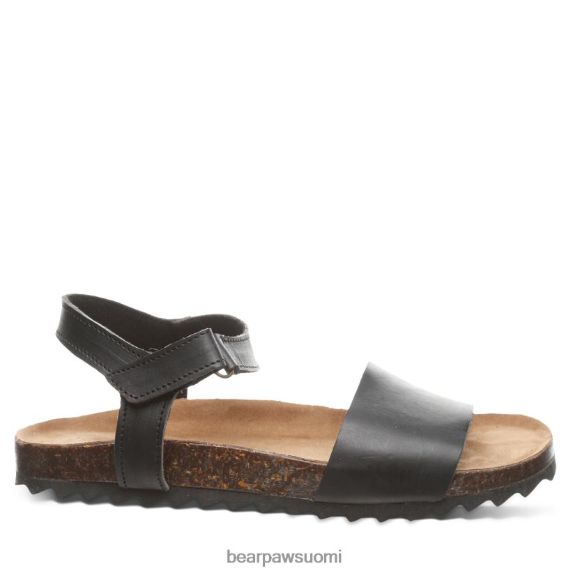BEARPAW alma naiset musta sandaalit H880X0451