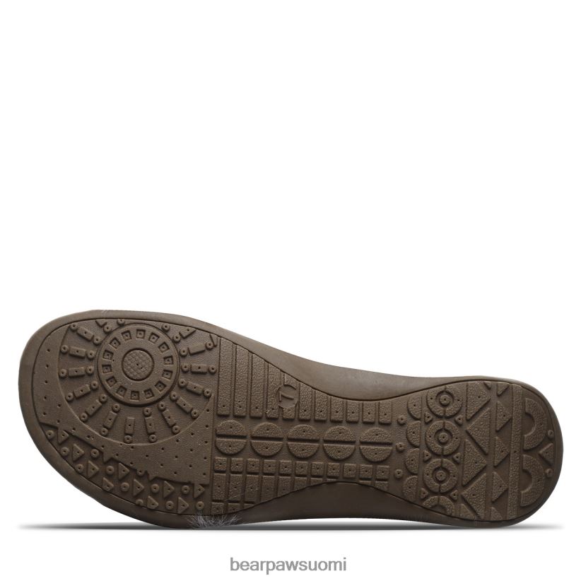 BEARPAW analia naiset harmaata sumua sandaalit H880X0397