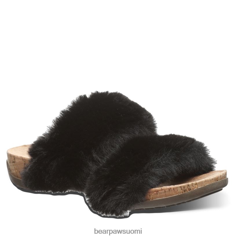 BEARPAW analia naiset musta sandaalit H880X0398