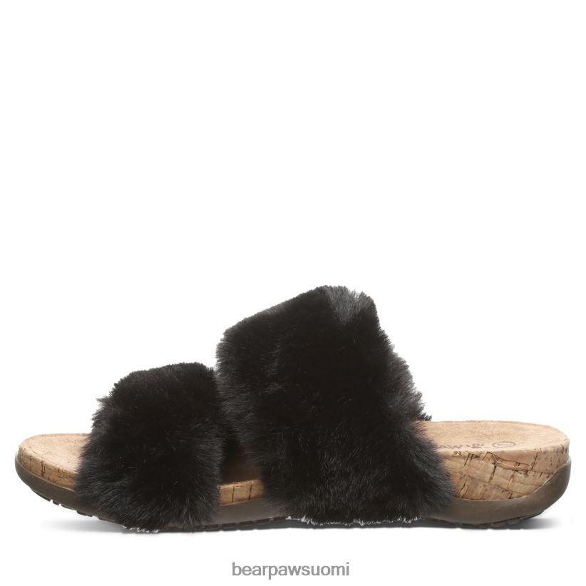 BEARPAW analia naiset musta sandaalit H880X0398
