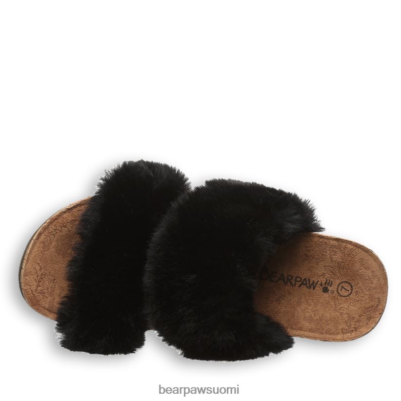 BEARPAW analia naiset musta sandaalit H880X0398