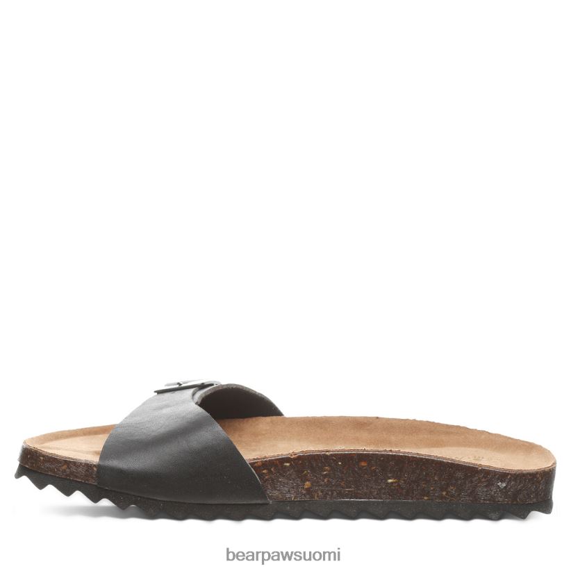 BEARPAW ava naiset musta sandaalit H880X0395