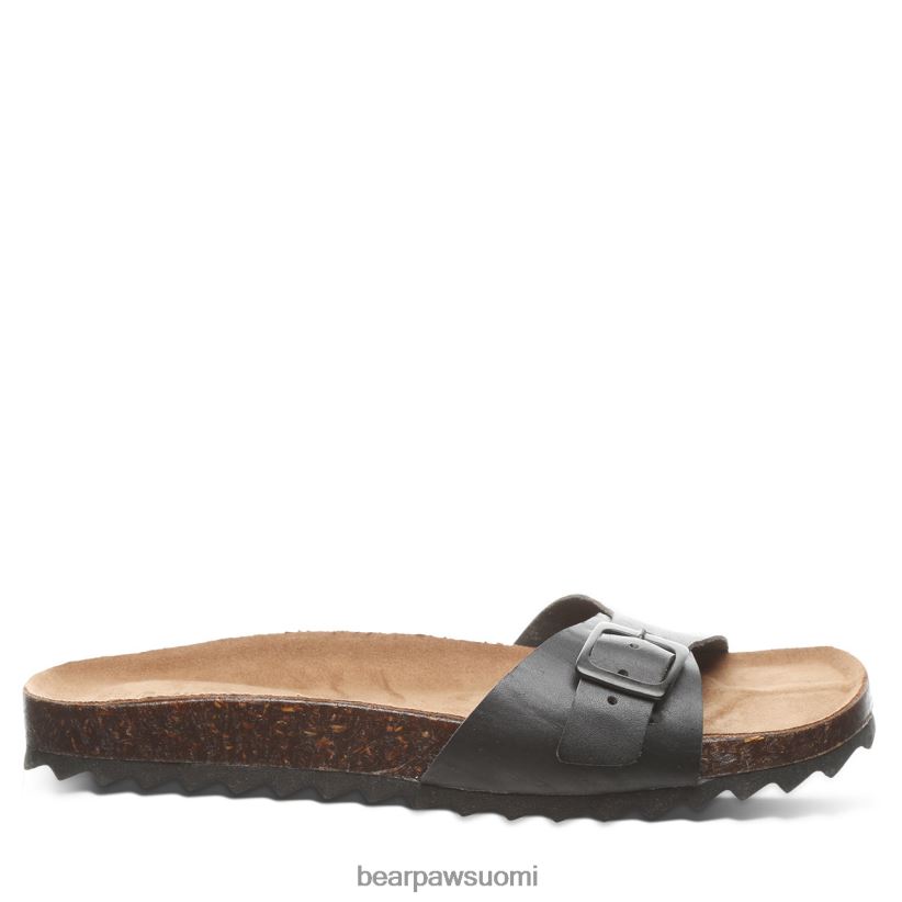 BEARPAW ava naiset musta sandaalit H880X0395