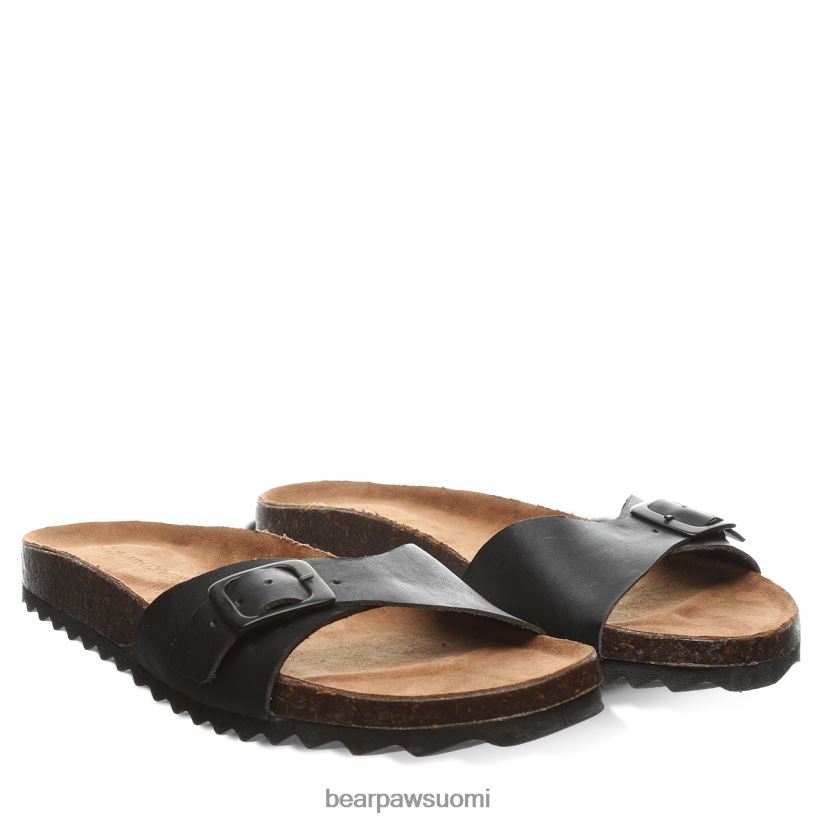 BEARPAW ava naiset musta sandaalit H880X0395