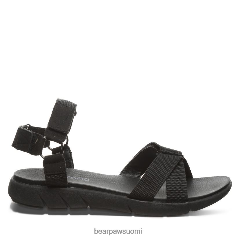 BEARPAW becca naiset musta sandaalit H880X0473