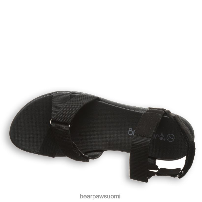 BEARPAW becca naiset musta sandaalit H880X0473