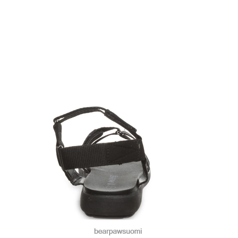 BEARPAW becca naiset musta sandaalit H880X0473