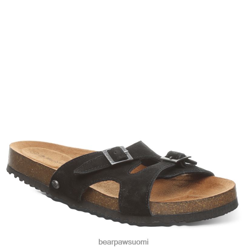 BEARPAW jaycee naiset musta sandaalit H880X0471