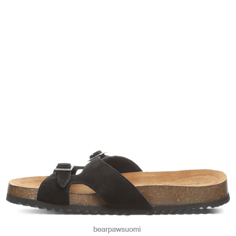 BEARPAW jaycee naiset musta sandaalit H880X0471