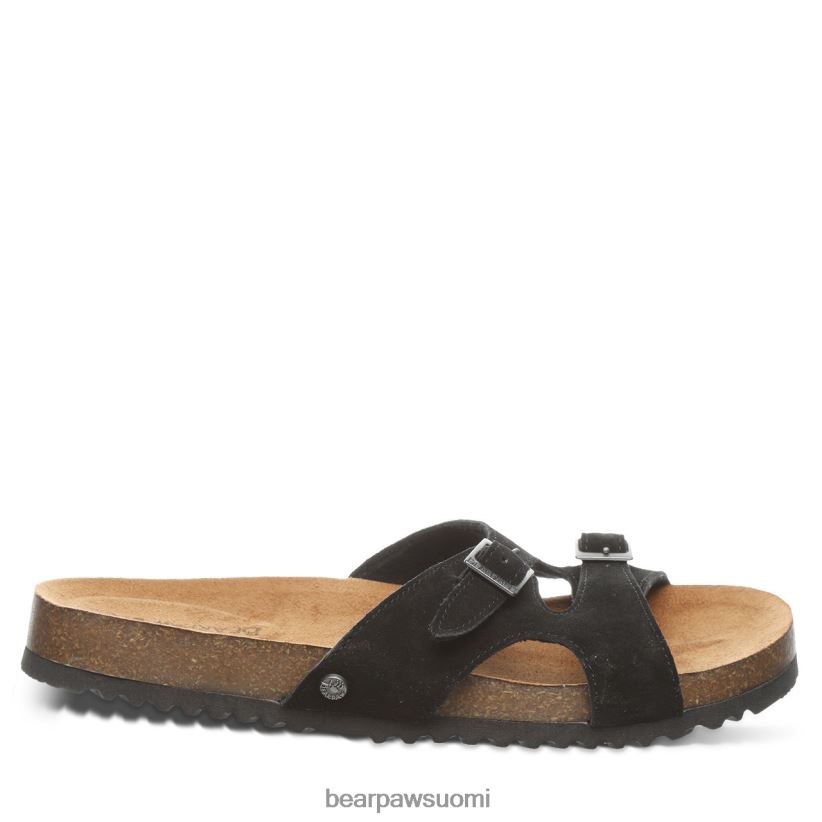 BEARPAW jaycee naiset musta sandaalit H880X0471