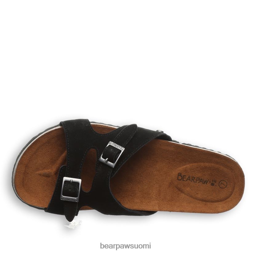 BEARPAW jaycee naiset musta sandaalit H880X0471
