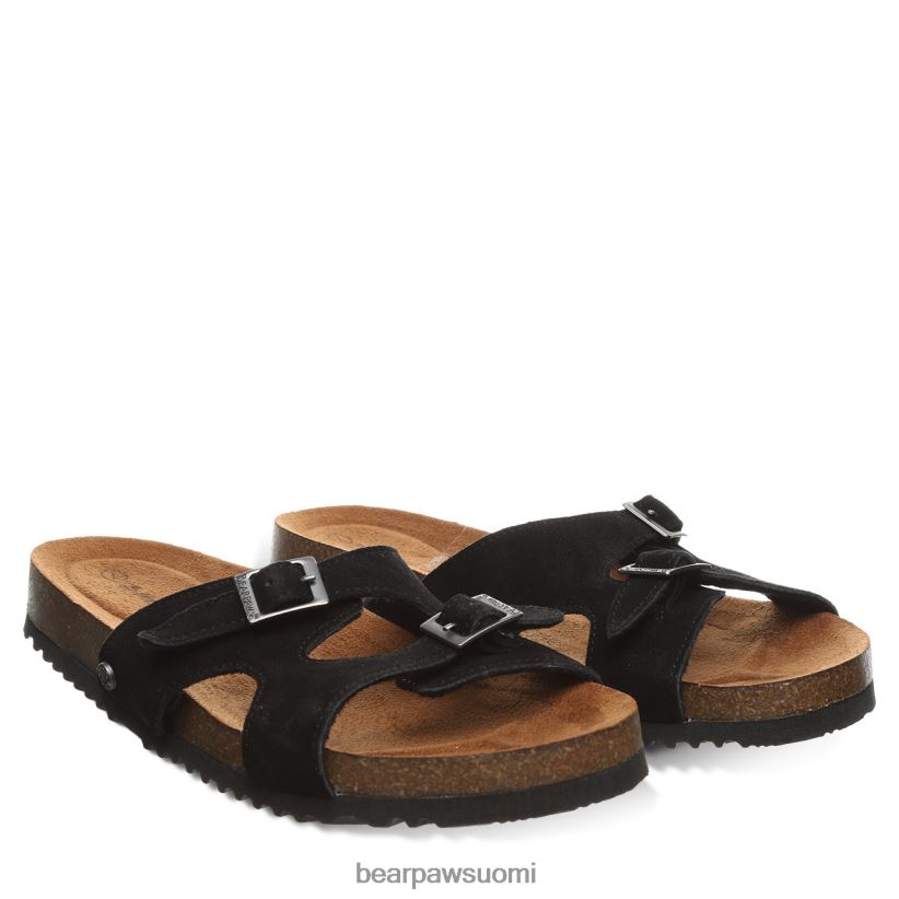 BEARPAW jaycee naiset musta sandaalit H880X0471