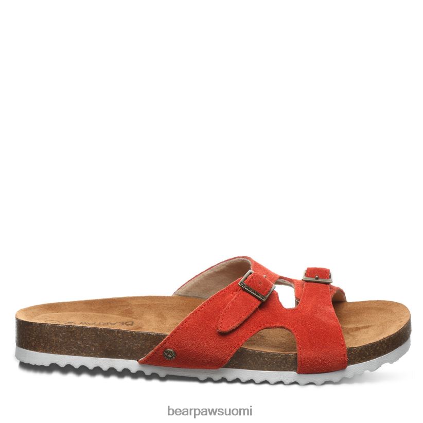 BEARPAW jaycee naiset punainen hälytys sandaalit H880X0468