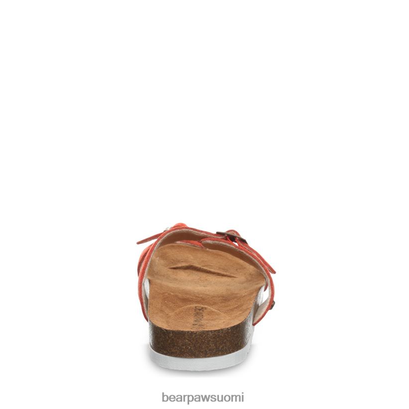 BEARPAW jaycee naiset punainen hälytys sandaalit H880X0468