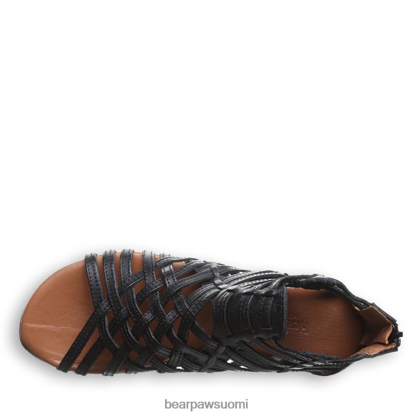BEARPAW juanita naiset musta sandaalit H880X0390