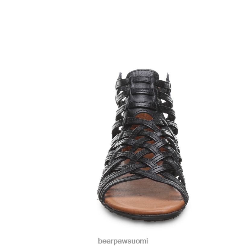BEARPAW juanita naiset musta sandaalit H880X0390