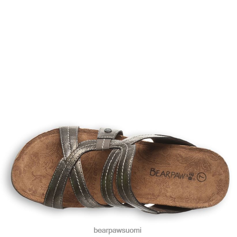 BEARPAW kai ii naiset asemetalli sandaalit H880X0480