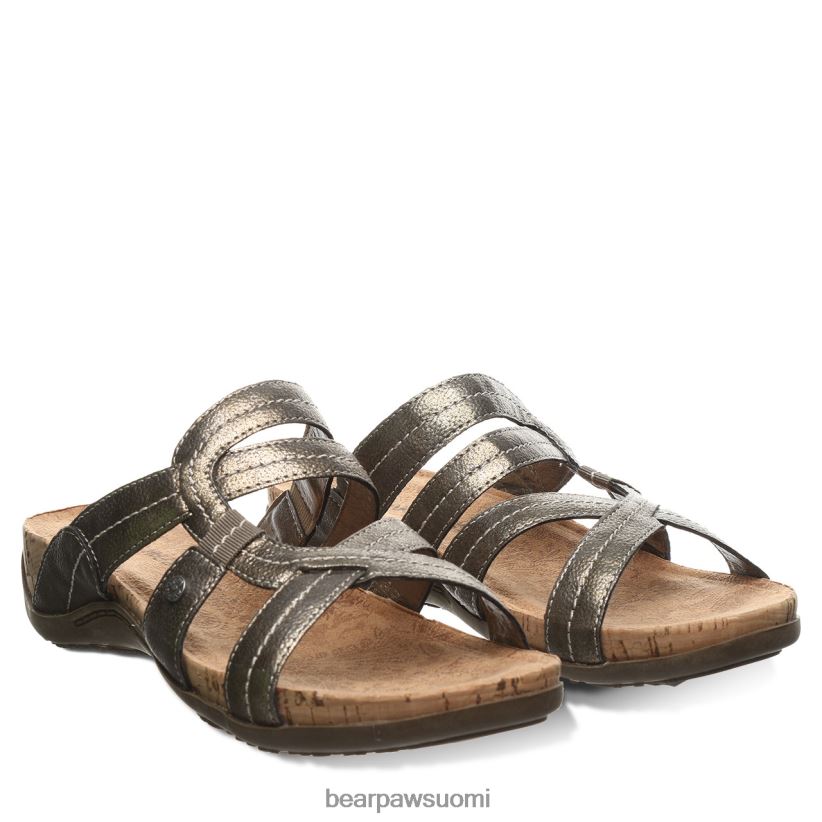 BEARPAW kai ii naiset asemetalli sandaalit H880X0480