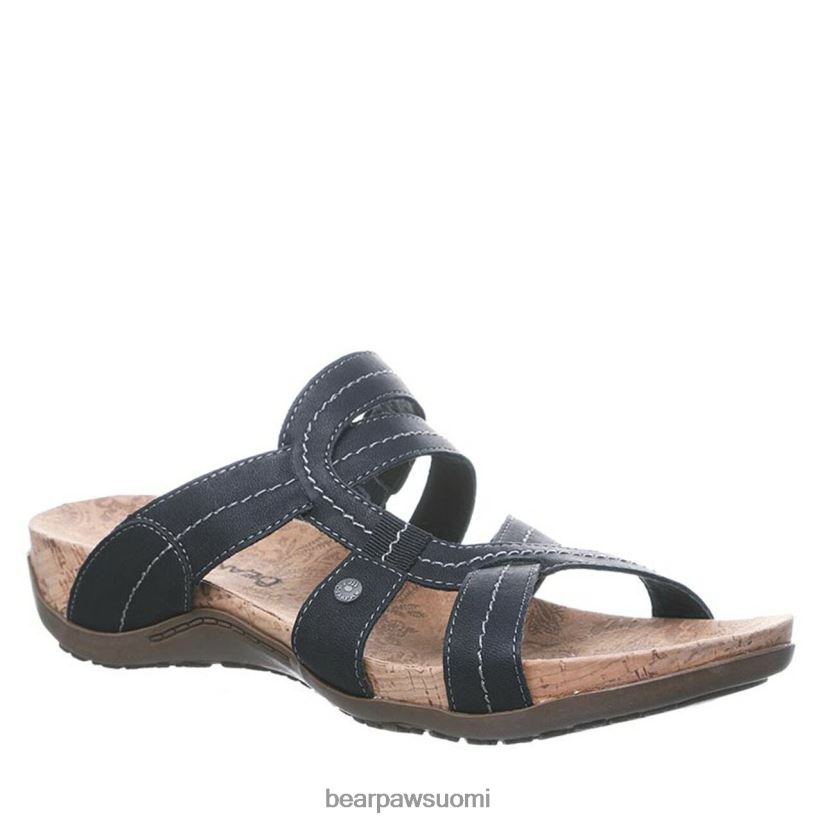 BEARPAW kai leveä naiset musta sandaalit H880X0413
