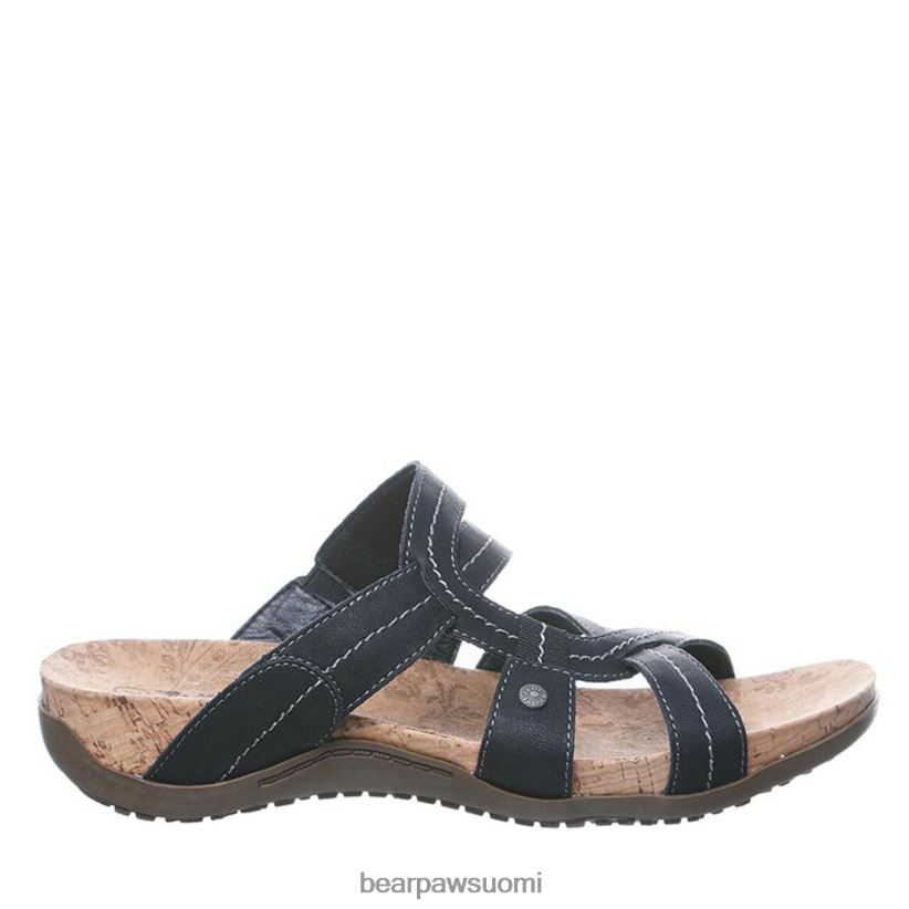 BEARPAW kai leveä naiset musta sandaalit H880X0413