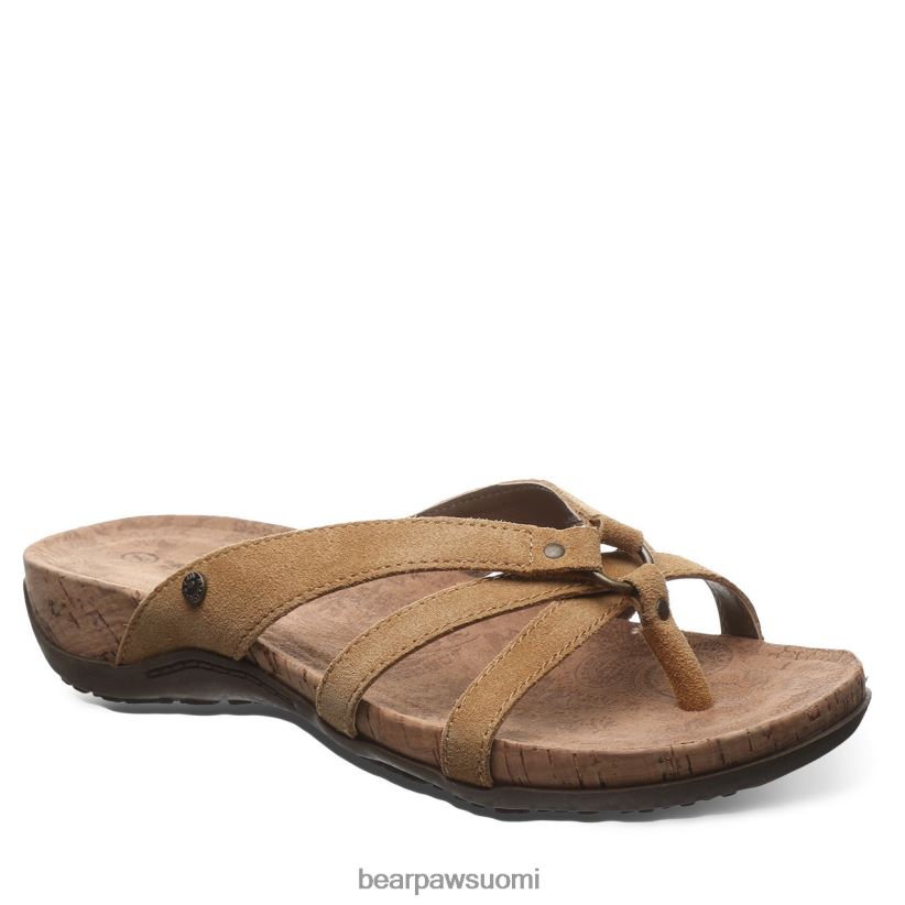 BEARPAW kellanruskea naiset jääkahvi sandaalit H880X0363