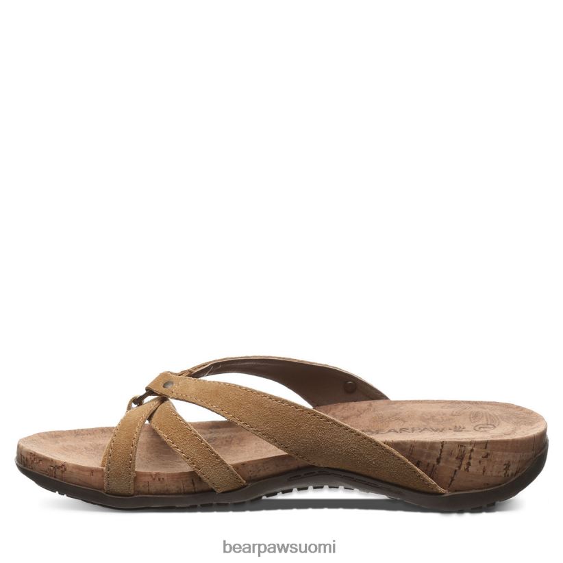 BEARPAW kellanruskea naiset jääkahvi sandaalit H880X0363