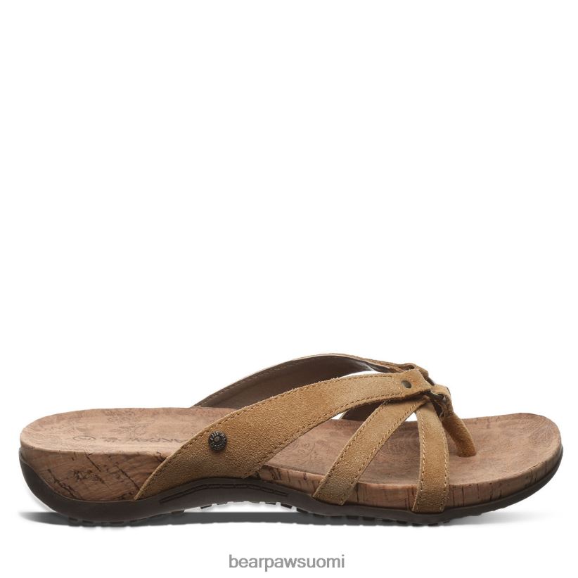 BEARPAW kellanruskea naiset jääkahvi sandaalit H880X0363