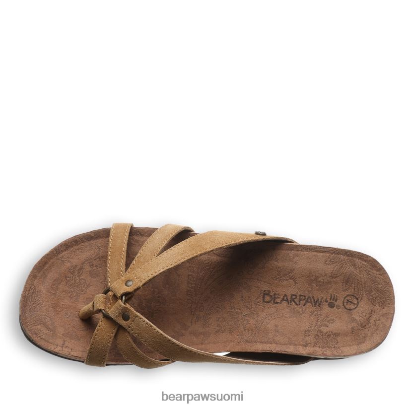 BEARPAW kellanruskea naiset jääkahvi sandaalit H880X0363