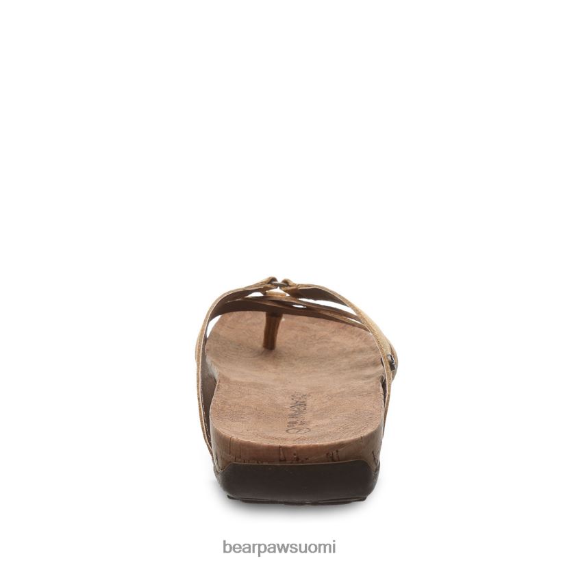 BEARPAW kellanruskea naiset jääkahvi sandaalit H880X0363